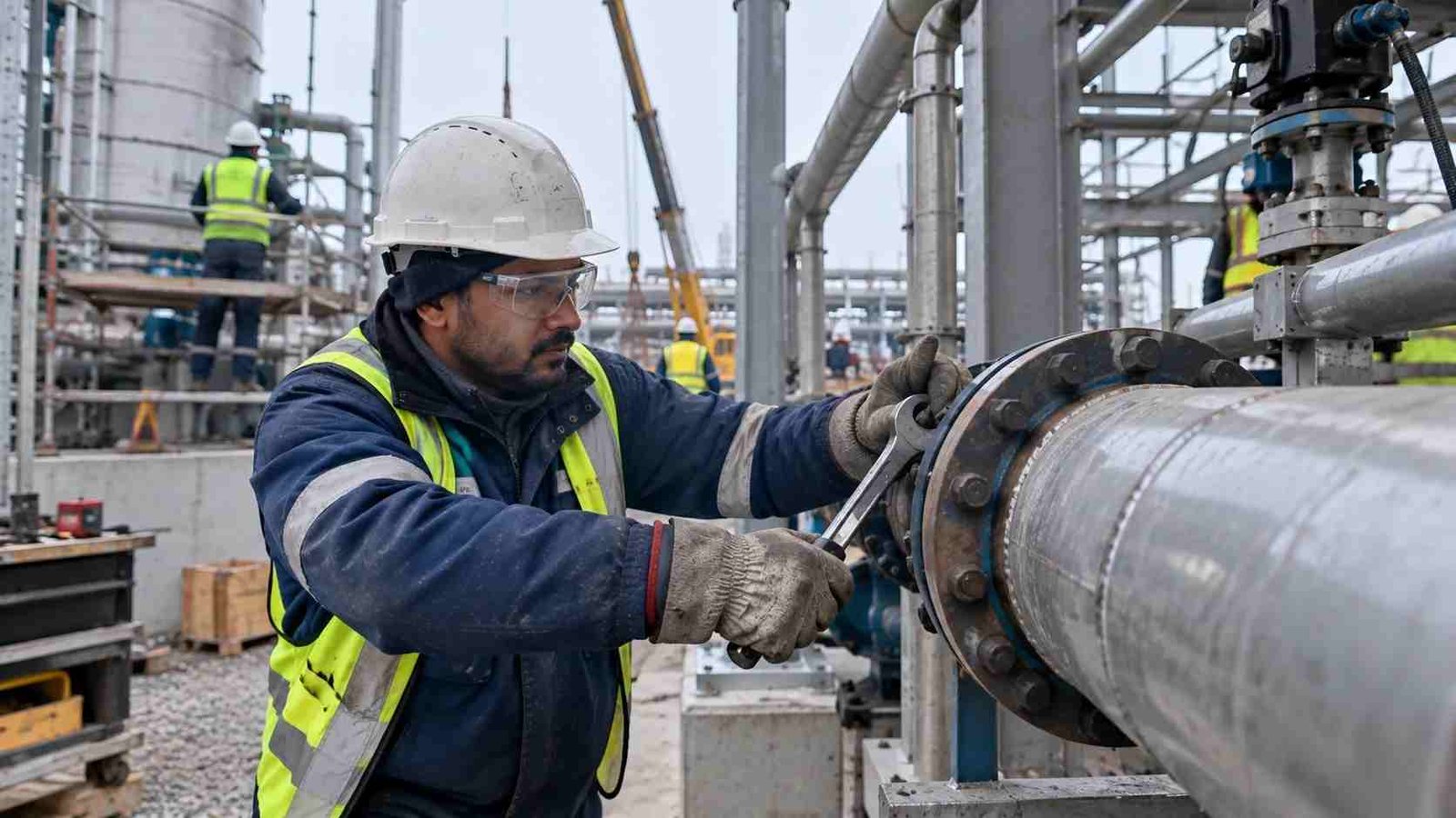 Insta construction, Russia - Pipe Fitter